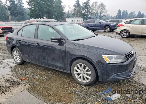 2012 Volkswagen Jetta Se из США, поврежденный, VIN 3VWDP7AJ6CM339826